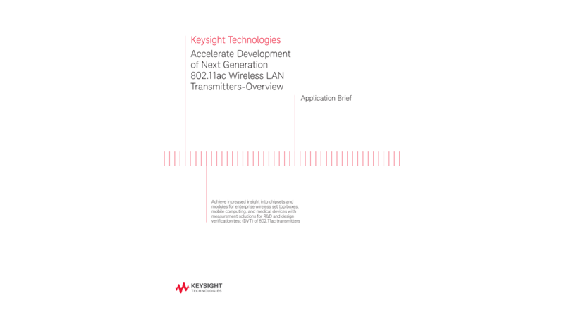 Design and Verification of Wireless LAN 802.11ac Transmitters 
